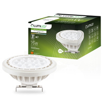 LED žárovka G53 AR111 10W = 75W 1055lm 4000lm neutrální bílá 38° 12V AC/DC LUMILED