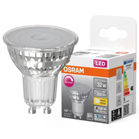 LED PAR16 reflektor GU10 4,1W = 32W 350lm 2700K teplý CRI90 120° stmívatelný SUPERSTAR Osram