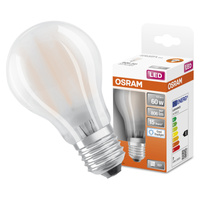 LED žárovka A60 E27 6,5W = 60W 806lm 6500K studená bílá 300° Retrofit Filament CLASSIC Osram