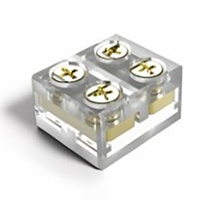 Rovná svorkovnice pro kabely 2PIN