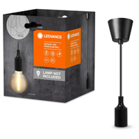 E27 závěsné stropní svítidlo černé Vintage 1906 kyvadlo Ledvance
