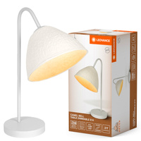 Stolní lampa Stolní svítidlo Stojací dekorativní E14 Bílá USB-C Dekor Ledvance