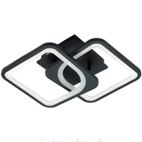 LED stropní svítidlo DAYTON 36W 4000K černá