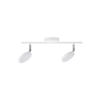 LED stropní svítidlo GOLDLUX (Polux) CAPRI 2x5W WHITE 3000K