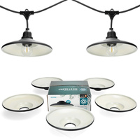 Stínidlo pro Girland Set CRETE LS M2 Black Metal 5 Pieces Kobi