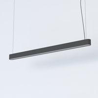 Závěsné svítidlo SOFT 7525 Nowodvorski Graphite 2xLED Tube T8 Ceiling 120x6 Modern