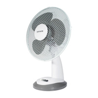 Stolní ventilátor Cirkulátor vzduchu Stojací stolní ventilátor 49cm 30W Bílý