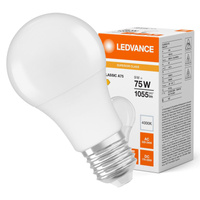 LED žárovka A60 E27 9W = 75W 1055lm 4000lK neutrální bílá LEDVANCE