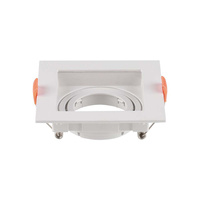 Stropní svítidlo zapuštěné GU10 čtvercové bílé VT-933 V-TAC