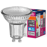 LED žárovka GU10 3.6W = 50W 350lm 6500K Studená bílá 36° OSRAM Hodnota