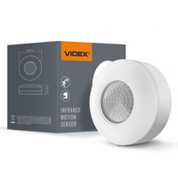 Světelný senzor pohybu a soumraku 1200W bílý VL-SPC12W Videx