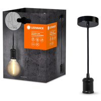 E27 závěsné stropní svítidlo černé Vintage 1906 kyvadlo Ledvance