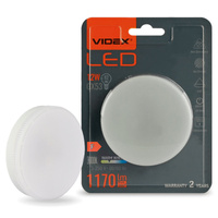 LED žárovka GX53 reflektor 12W = 82W 1170lm 3000K teplá bílá 140° Videx