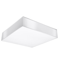 Svítidlo pro povrchovou montáž HORUS 3xE27 Plafond Square 45cm Modern White SOLLUX