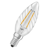 LED žárovka B35 E14 svíčka 1,8W = 25W 250lm 2700K teplá bílá 300° Filament STAR CLASSIC Osram