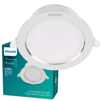 LED panel Zapuštěné LED svítidlo DIAMOND CUT 4,5W 4000K 10,5cm Round Downlight PHILIPS