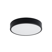 Stropní svítidlo Plafond ONYX 40 LED 23W 3000K 1890lm černé Minimalistické SOLLUX