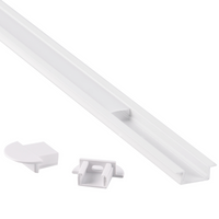 Hliníkový profilový štít pro LED pásky bílé Sanico Goldlux