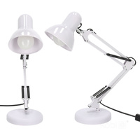 Stolní lampa Stolní svítidlo Nastavitelná E27 Bílá Auriq Kobi