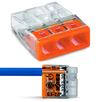 WAGO 2273-203 Quick Connect instalační konektor pro WIRE 3x0.5-2.5 mm