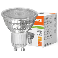 LED PAR16 GU10 6,9W = 80W 575lm 2700K teplá bílá 60° LEDVANCE