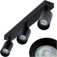 3x GU10 Stropní LED svítidlo, SPOT Reflektor Halogenová Úprava TABULA LUMILED
