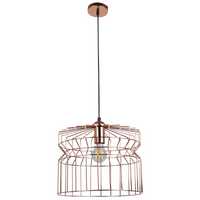 Lagos Sanico Goldlux E27 Zlaté dekorativní závěsné stropní svítidlo