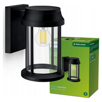 BELLINI E27 IP44 Nástěnné svítidlo LED Downward Fasáda černá PHILIPS