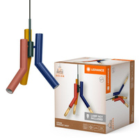 Dekorativní stropní závěsné svítidlo E27 Vícebarevný dekor Ledvance