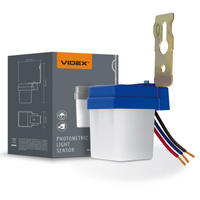 Venkovní fotometrické soumrakové čidlo 6A bílé IP44 VL-SN01 Videx