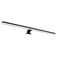 LED nástěnné svítidlo do koupelny 15W 1650lm 4000K Neutrální 120° Černá IP44 SAMOS Sanico Goldlux