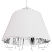 Il Mio Falun E27 GOLDLUX (Polux) Bílo-stříbrná závěsná lustrová lampa