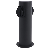 Zahradní lampa LED Outdoor Pole Standing Black IP44 Elektri Sanico Goldlux