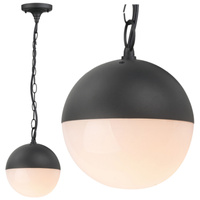 Venkovní svítidlo. závěsné kulové zahradní svítidlo ULSA E27 GOLDLUX (Polux)