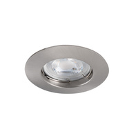 Halogenové bodové svítidlo LED GU5,3 kulatý chrom Luto Kanlux pro zápustnou montáž