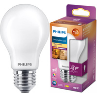 LED žárovka E27 A60 3.4W = 40W 470lm 2700 Teplá bílá Filament Milky PHILIPS Stmívatelné