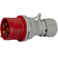 Pevná napájecí zástrčka 32A 400V 5P IP44 Hermetická
