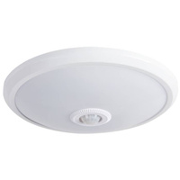 Plafond LED stropní svítidlo pro povrchovou montáž 14W 800lm 4000lm neutrální kulaté bílé PIR čidlo FOGLER KANLUX