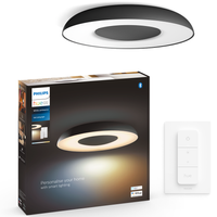 LED STILL stropní podhled černý 22,5W CCT PHILIPS HUE Bluetooth Zigbee + stmívač