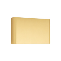 Nástěnné svítidlo Povrchová montáž 2x G9 Gold Glamour HAGA 10456 Nowodvorski