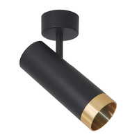 GU10 Black Gold FADO Sanico Goldlux nástěnné a stropní reflektorové reflektory