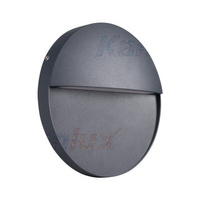 Venkovní zahradní svítidlo DULI LED 6.5W 4000K IP54 přisazené. kulaté grafitové Kanlux