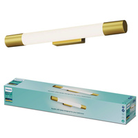 LED Světlo nad Zrcadlo 5W 730lm 2700K 44cm IP44 Měděná Rover Philips