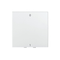 Dvoupólový spínač 16A Square White OFFICE Kanlux