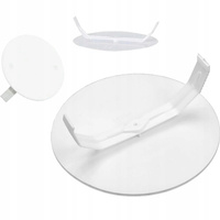 Kryt na box Univerzální kryt zástrčky 80mm bílý PAWBOL