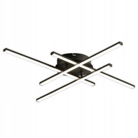 Geometrické stropní svítidlo PLAFON LED lustr MODENA GRANDO 34W 4000K černá