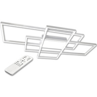 LED lustrová stropní lampa 126W CCT GALAXIS HYDRA bílá + dálkové ovládání