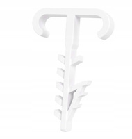 Dvojitý držák kabelu USMP-3-BIS YDYp pro ploché kabely 100 ks ECOLIGHT