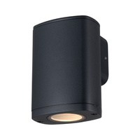 Venkovní nástěnné svítidlo GU10 IP54 Povrchová montáž Černá ZEVI Kanlux