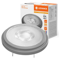 LED žárovka AR111 G53 7,2W = 50W 450lm 1800-2700K teplá bílá 12V DIMMABLE LEDVANCE